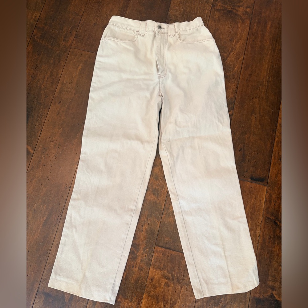Women's Classic Cream Chinos